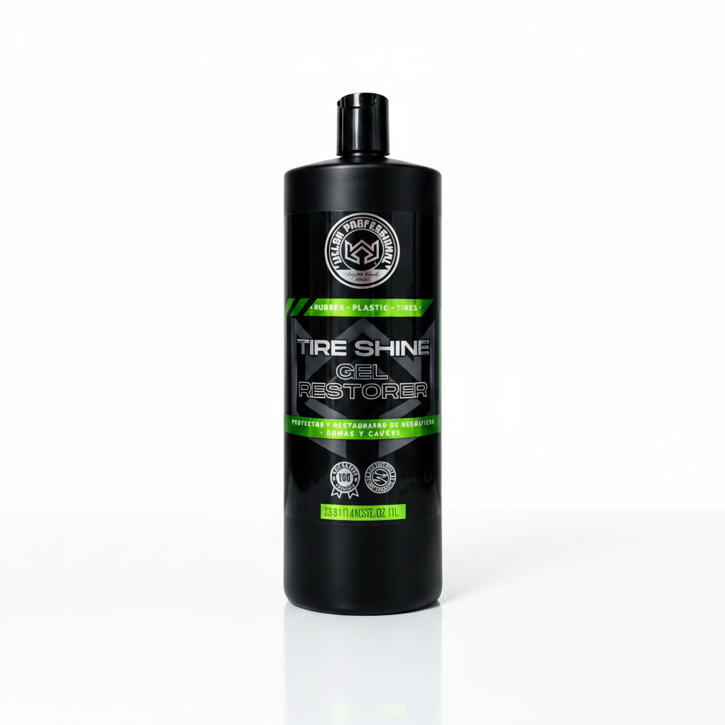 TIRE SHINE GEL RESTORER - Renovador neumáticos