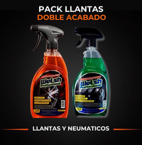 Limpiador de llantas todo en uno
