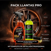 Limpiador de llantas todo en uno