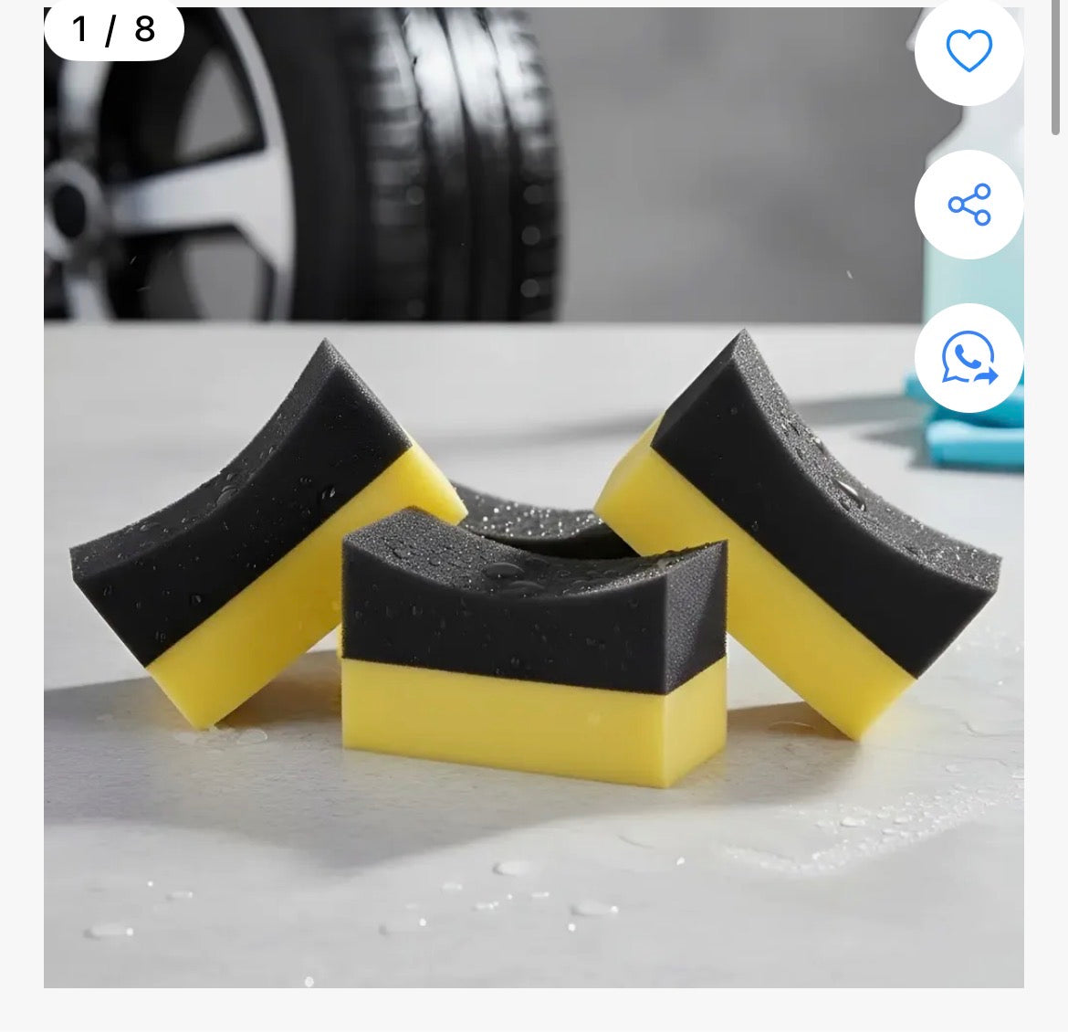 Esponja Neumáticos Aplicadora