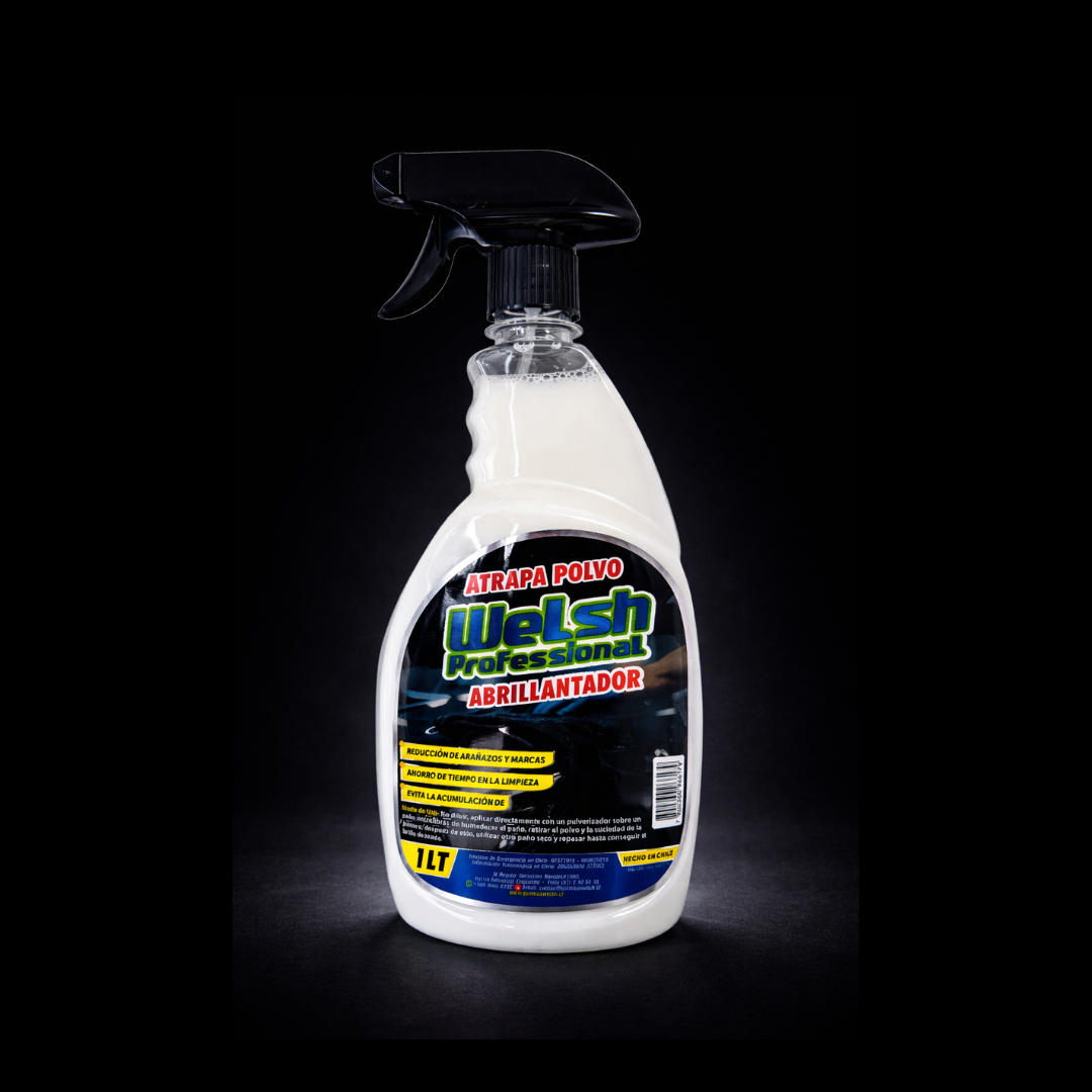 Atrapapolvo Abrillantador Lavado Ecologico En Seco Botella 1L