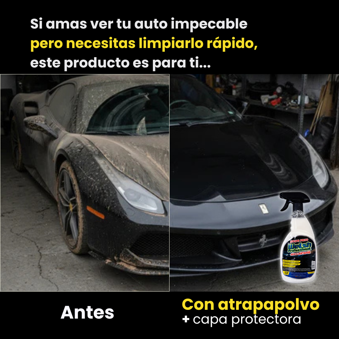 Abrillantador Atrapapolvo Lavado en seco
