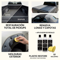 Plastic restore - Renovador de Plástico, Cueros y Lonas.