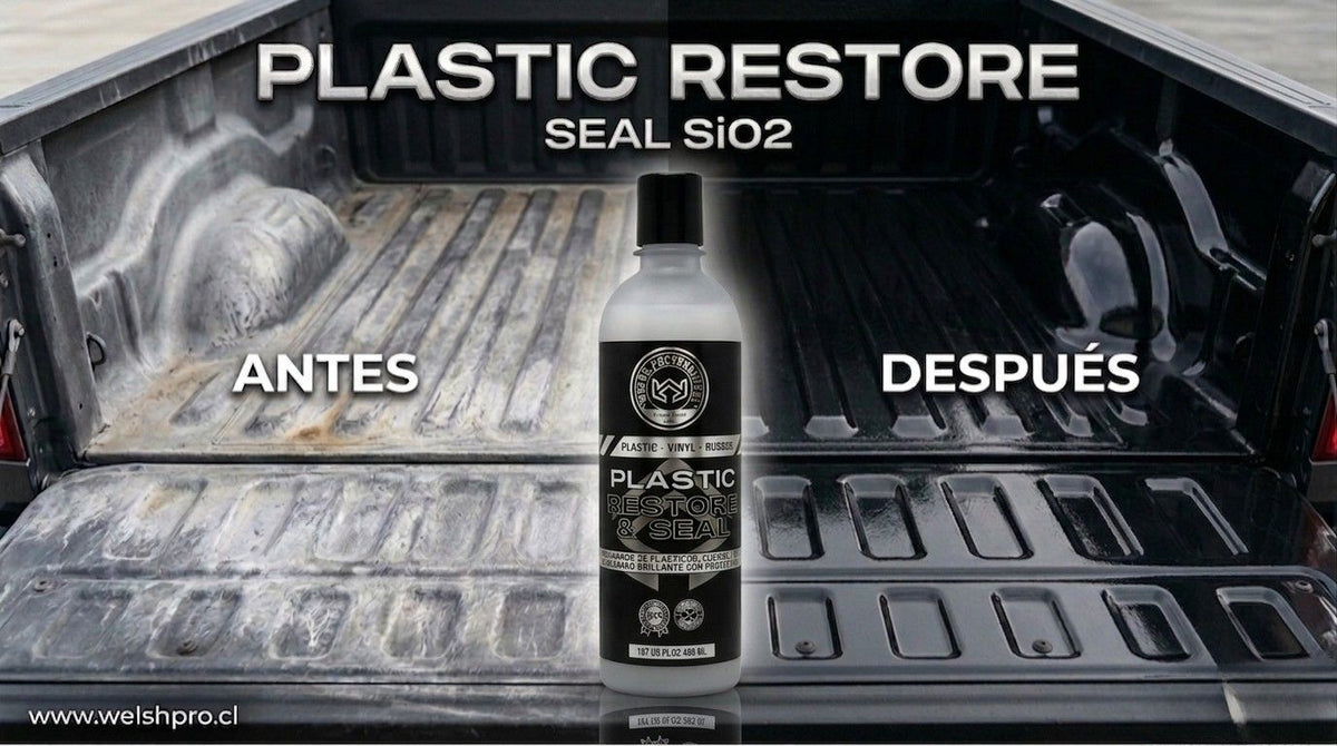 Plastic restore - Renovador de Plástico, Cueros y Lonas.