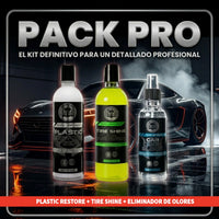Pack Pro: Plásticos, neumáticos y aromas.