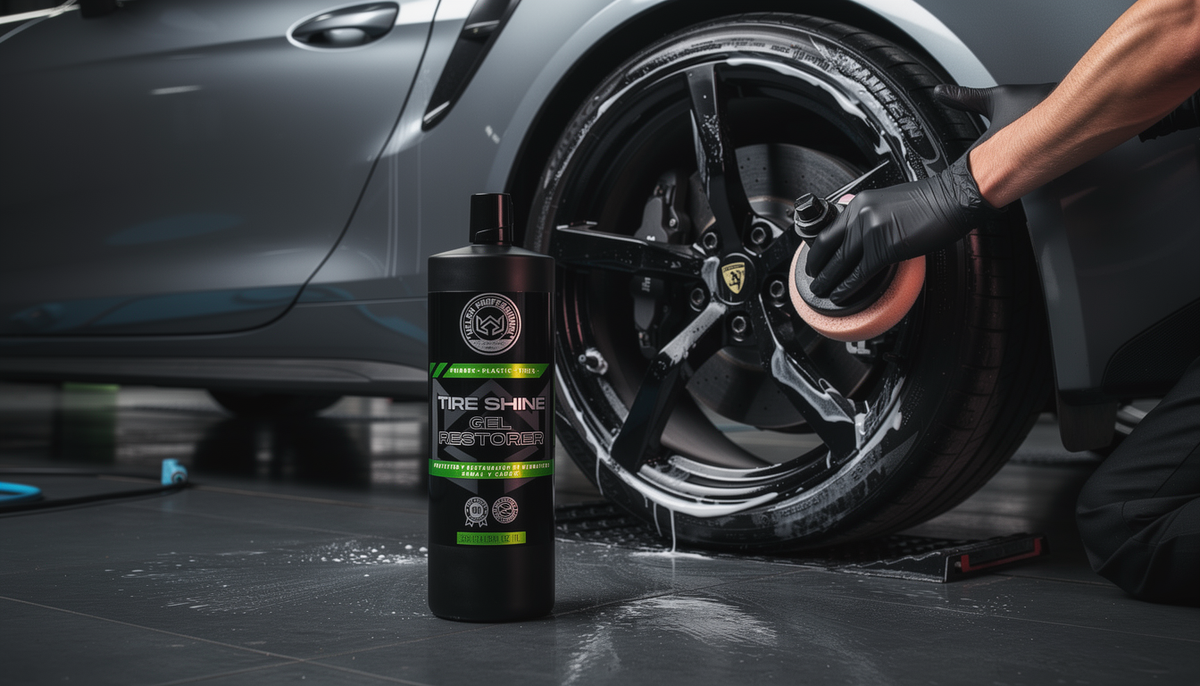 TIRE SHINE GEL RESTORER - Renovador neumáticos